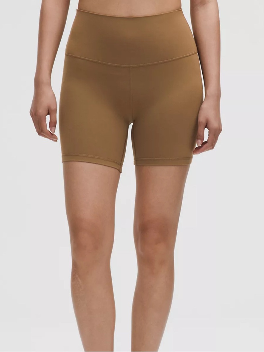 lululemon Align High-Rise Short 6" in Allspice soft brown